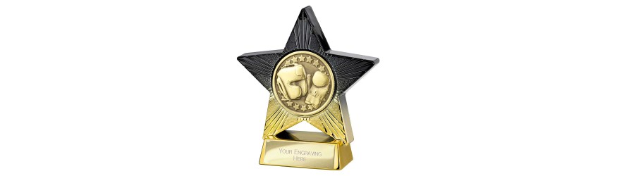 SUPERSTR BOXING RESIN TROPHY - 2 SIZES - 11CM - 14CM SUPERSTR BOXING RESIN TROPHY - 2 SIZES - 11CM - 14CM